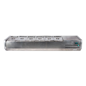 Saladekoeler tafelmodel 120(B)  x 20(H) x 40(D) cm 