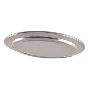Vleesschaal RVS ovaal 20 cm 