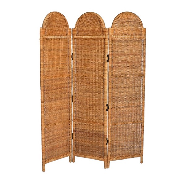 Afzetscherm Rotan 3 delig 120(B) x 160(H) cm 